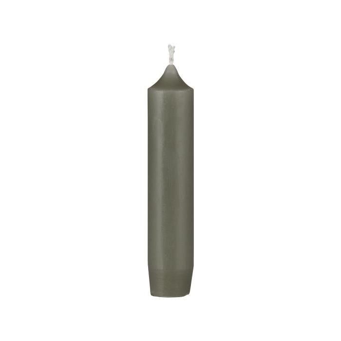 Korte kaarsjes grijs 6 st main product photo