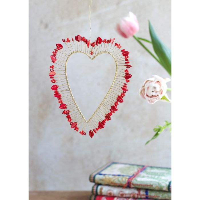 Halo heart red main product photo