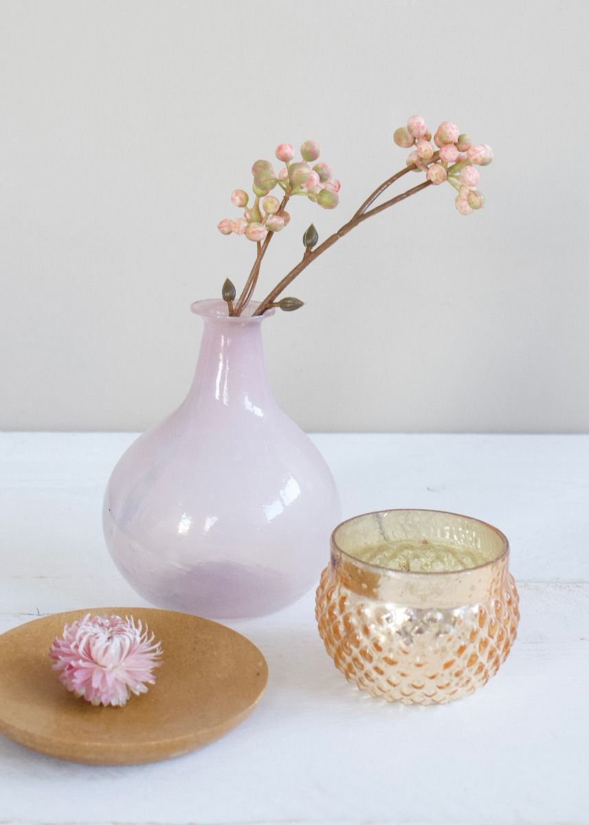 Yellow marble soapdish