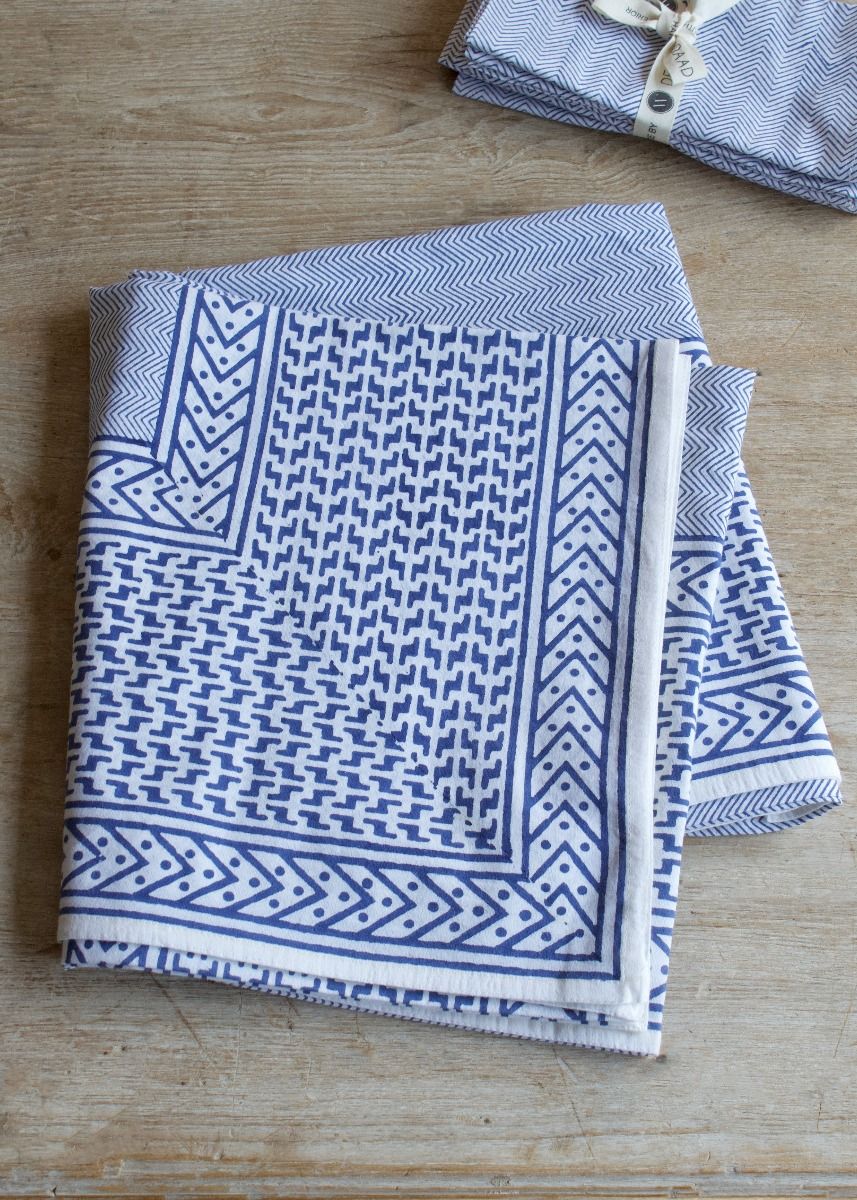 Tablecloth block-print