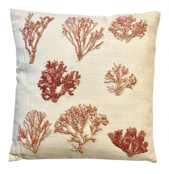 Cushion with corals