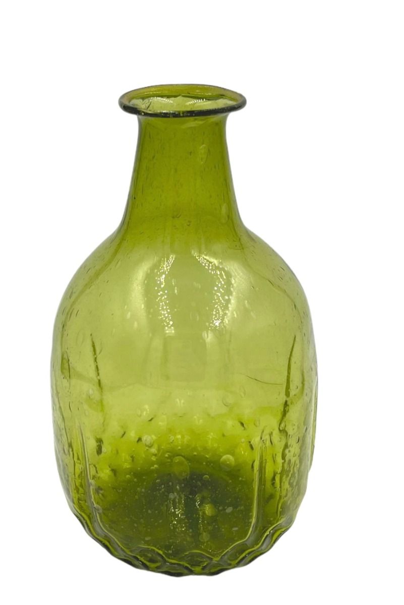 Vase grassgreen recycled glas