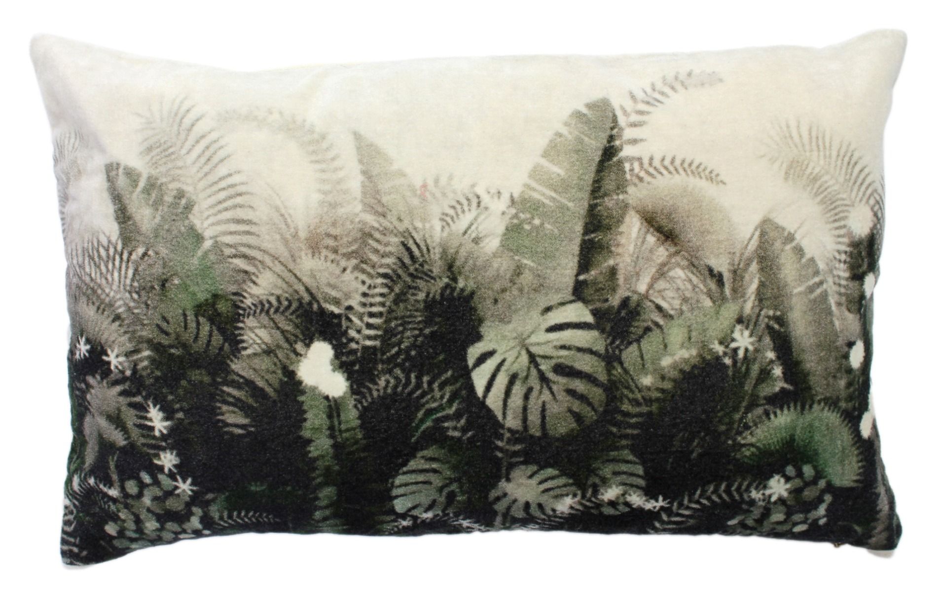 Cushion with jungle print