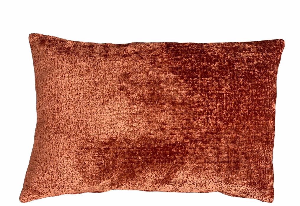 Cushion chenille chestnut