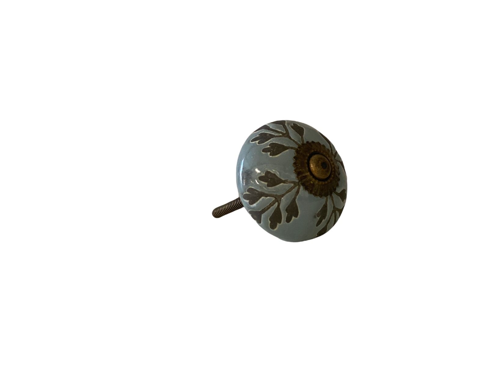 Knop blauw