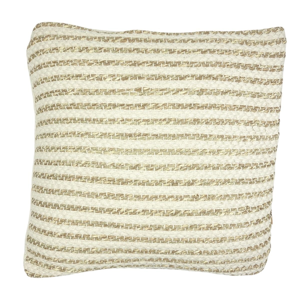 Cushion jute striped