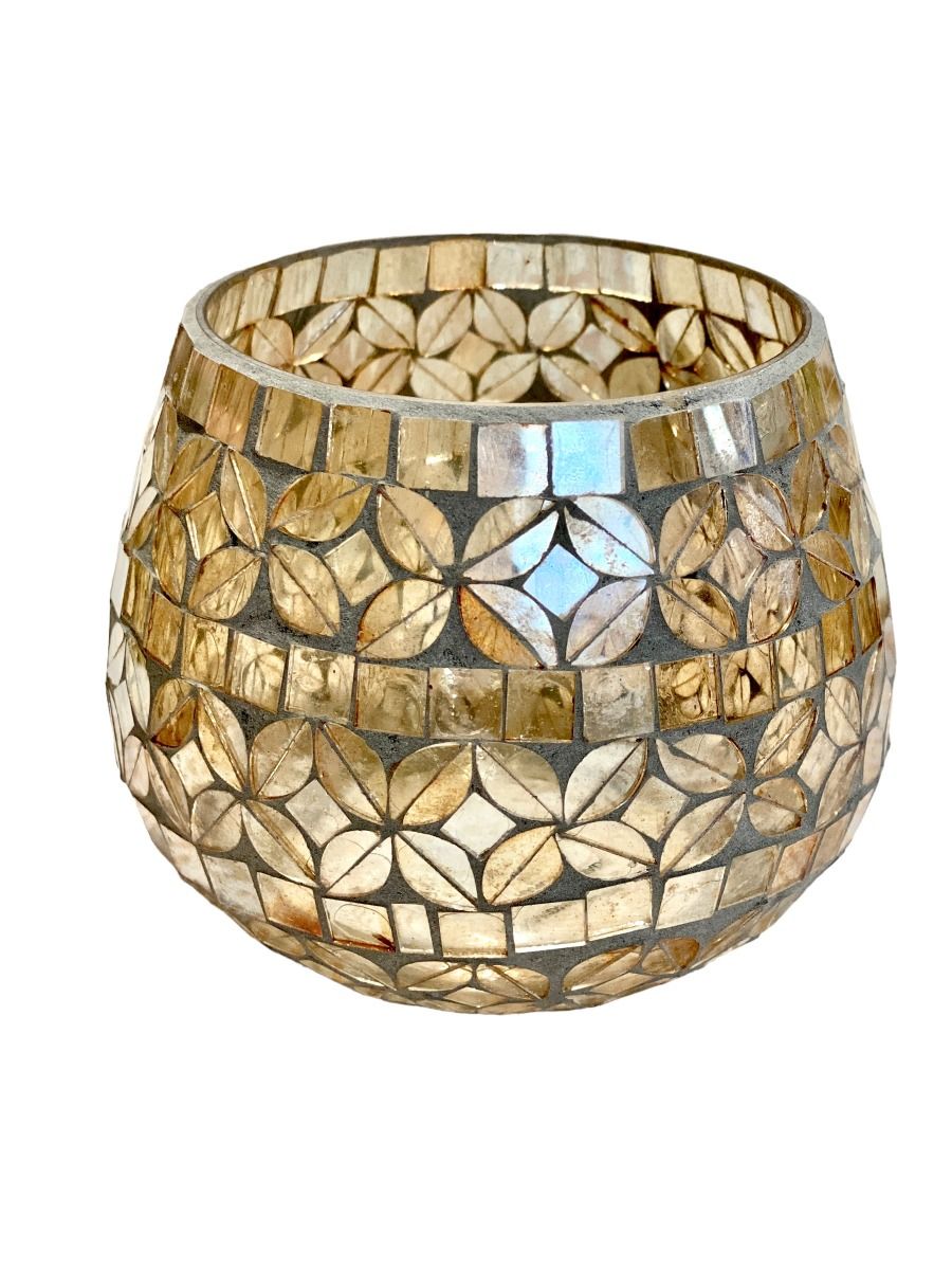 Vase mosaic antique look