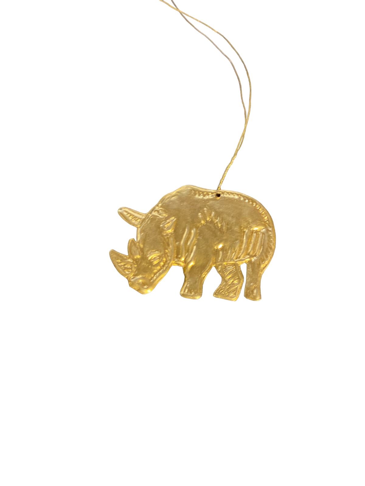 Neushoorn ornament
