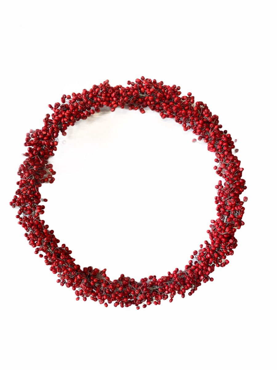 Wreath red berries