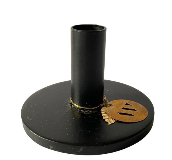 taper candleholder black 