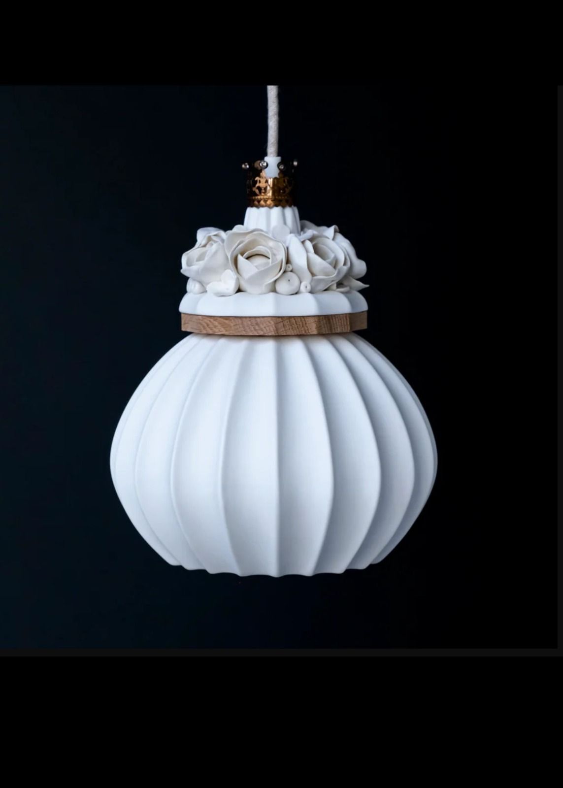 Hanglamp Porselein M