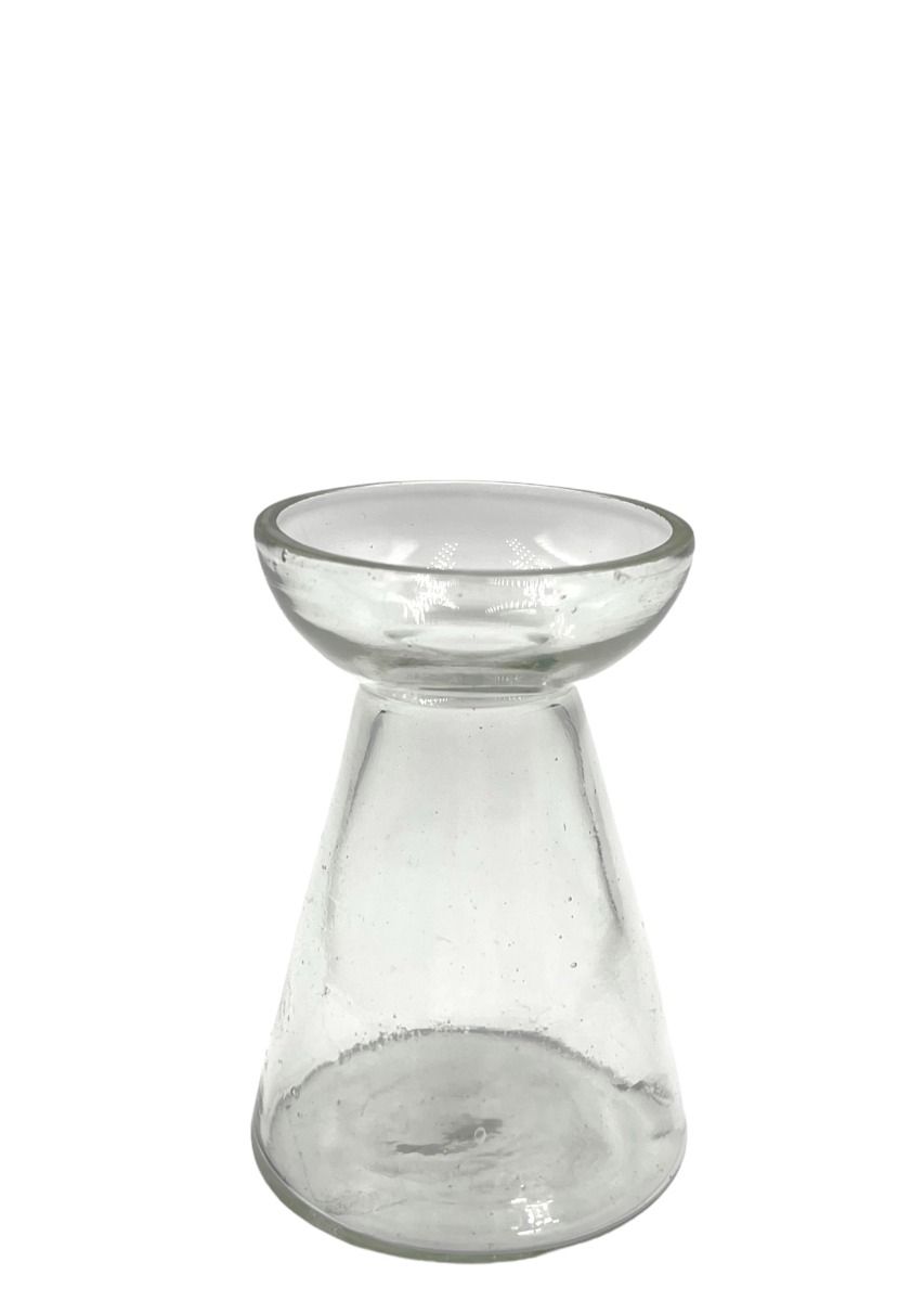 Vase transparent glass Ghisai