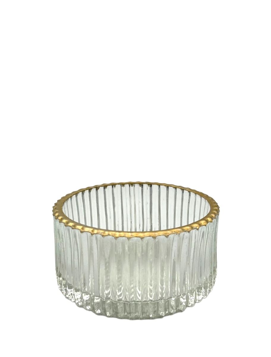 Tealight golden rim