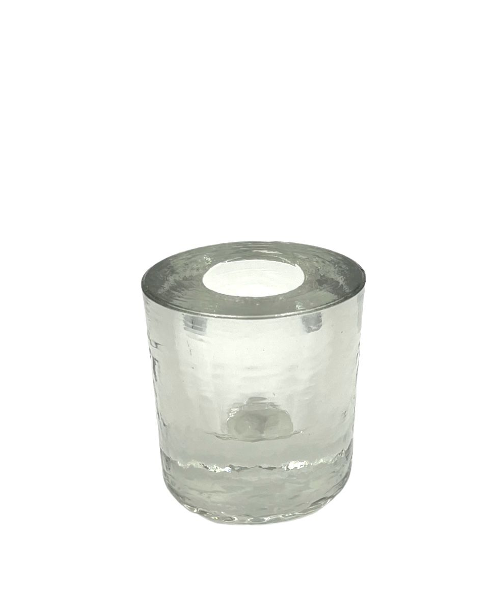 Kaarsenhouder transparant glas