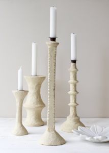 Kandelaar papier maché