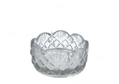 Waxinelichthouder glas