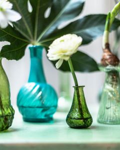 Mini vase olive green