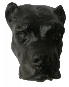 dogs head cast iron
