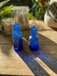 Rakesh small vase blue