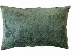Cushion chenille green