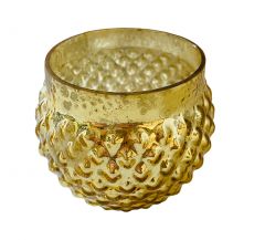 Theelicht goud-zilver