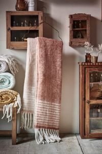 Zachte plaid roze