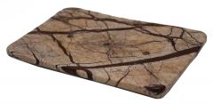 Soap dish brown marble