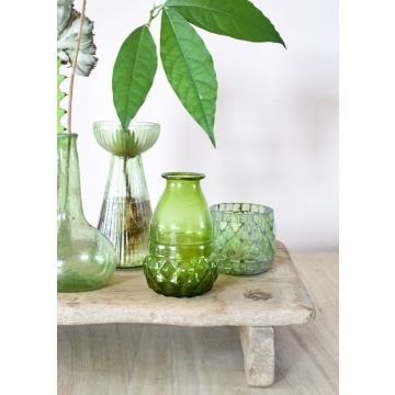 Vase olive green