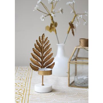 Fern tealight holder 