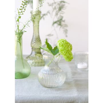 Vase transparent glass