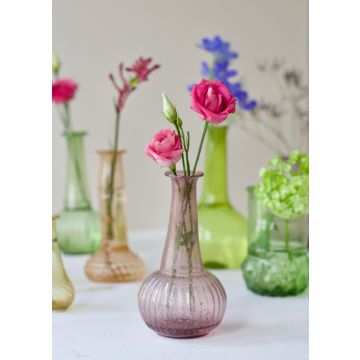 Lila vaasje gerecycled glas