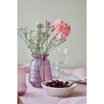 Vase cut in lilac