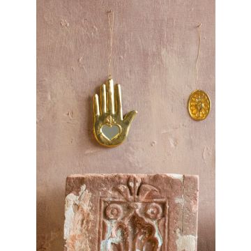 Hand with mirror