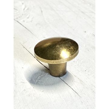 Knob metal golod coloured