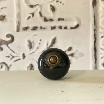 Cabinet knob black