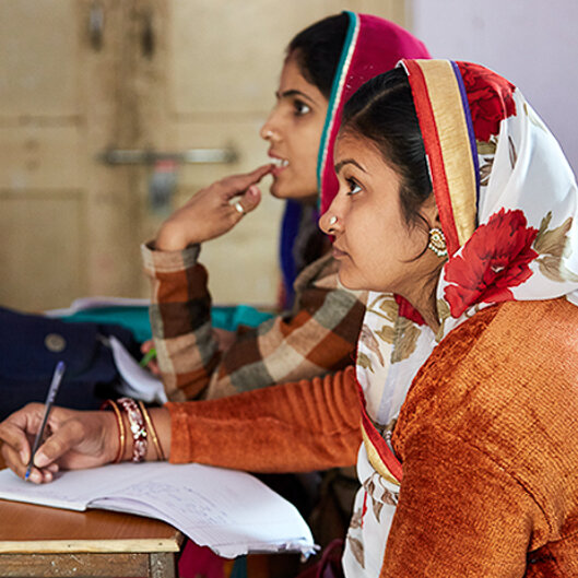 Weldaad supports the training and education of women in India